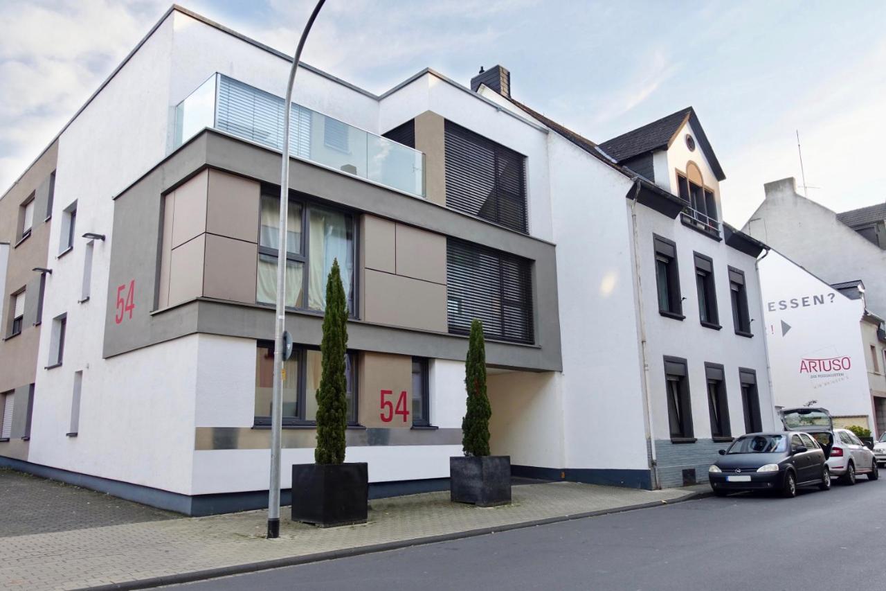 Modernes Apartment, Stadtnah, Stellplatz, Naehe Mosel Coblença Exterior foto
